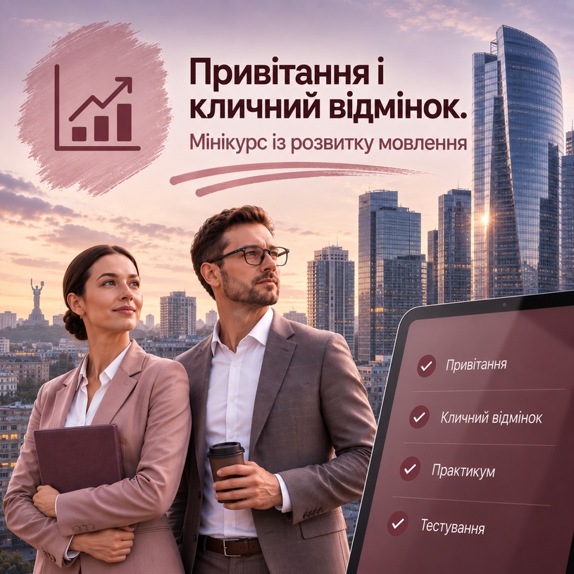 Привітання і кличний відмінок. Курс української мови для бізнесу й організацій Привітання і кличний відмінок. Курс української мови для бізнесу й організацій